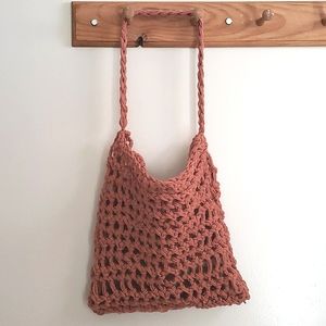 Handmade Knit Market Bag